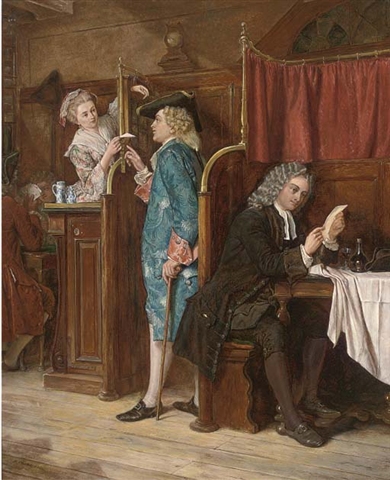 Dean Swift at St. James's Coffee House, 1710